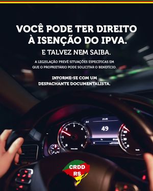 Isenção de IPVA: saiba se você tem direito ao benefício